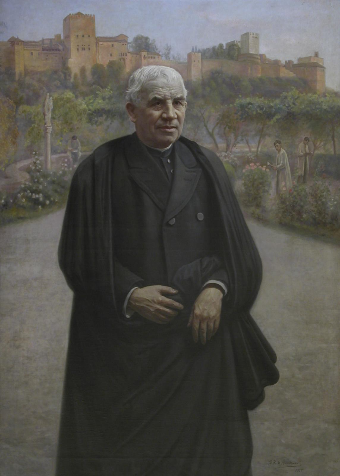 Retrato del Padre Andrés Manjón y Manjón