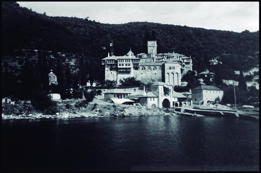 Vista general del M. de Docheiariou. Monte Athos