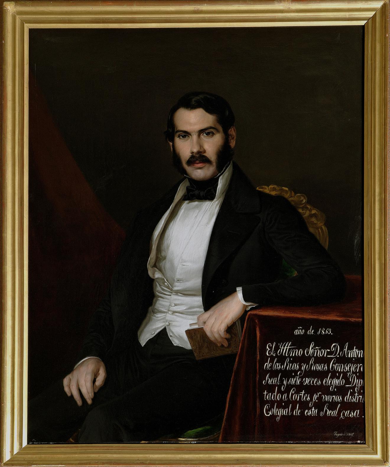 Retrato de Antonio de los Ríos