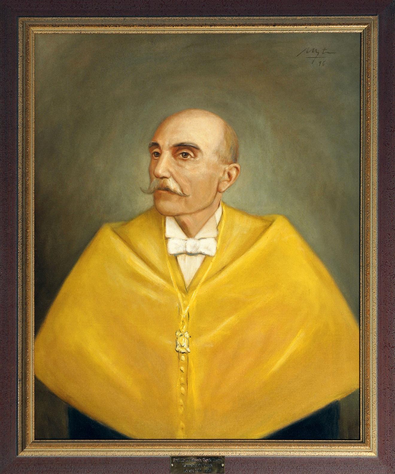 Retrato de Eduardo García Duarte. Decano de la Facultad de Medicina