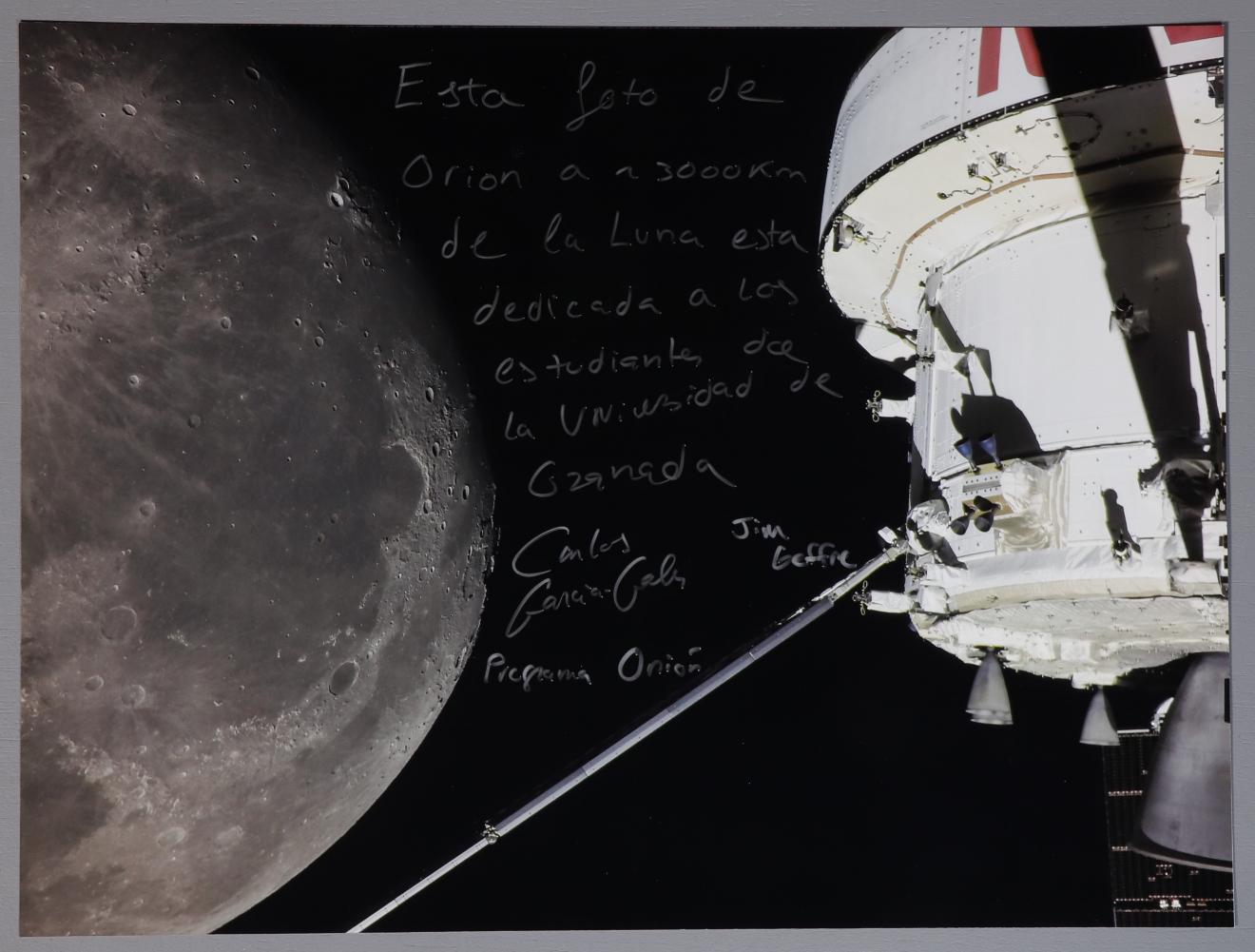 Fotografía desde la Nave Orión