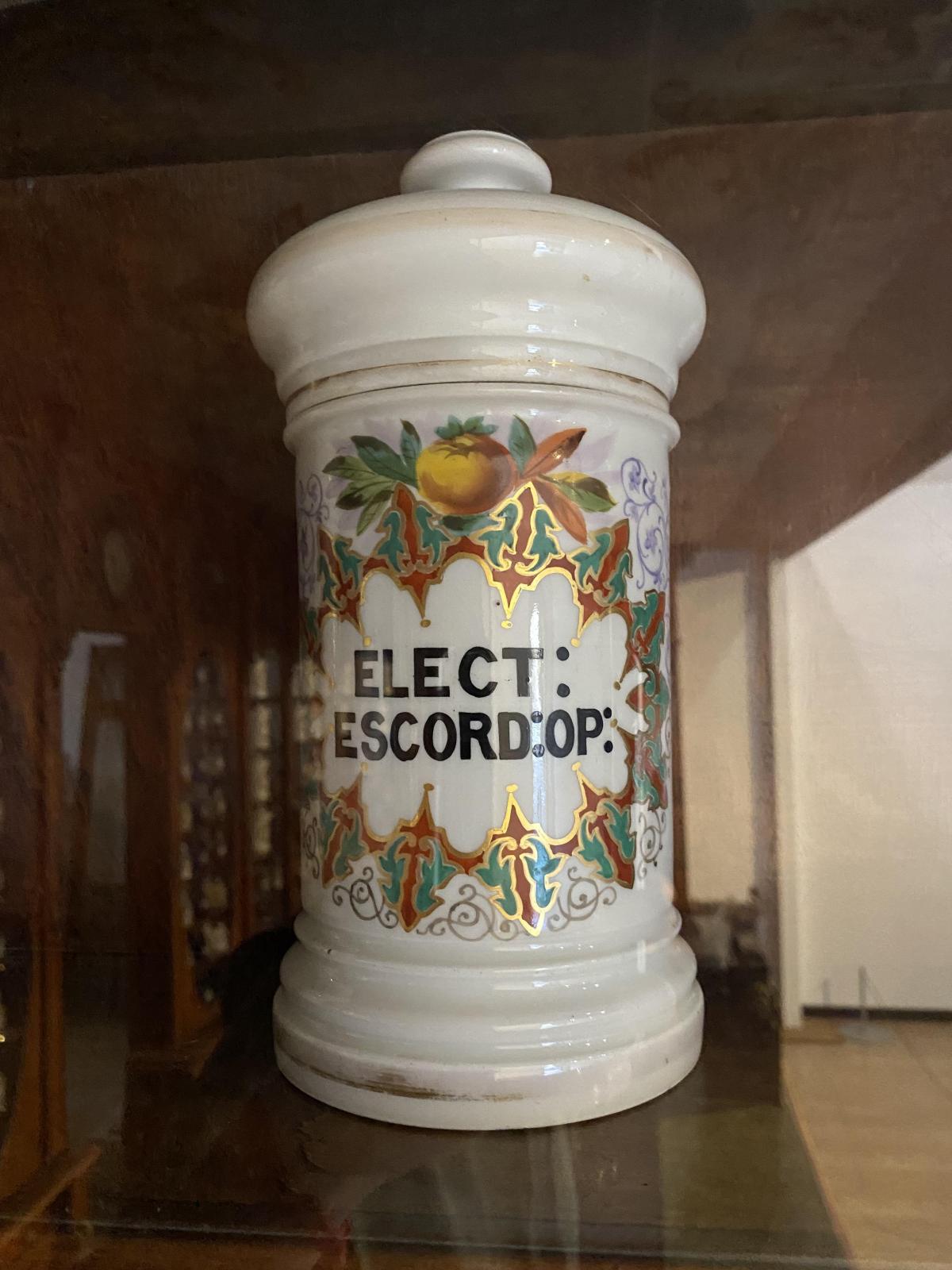 Albarelo de Elect: Escord: Op: