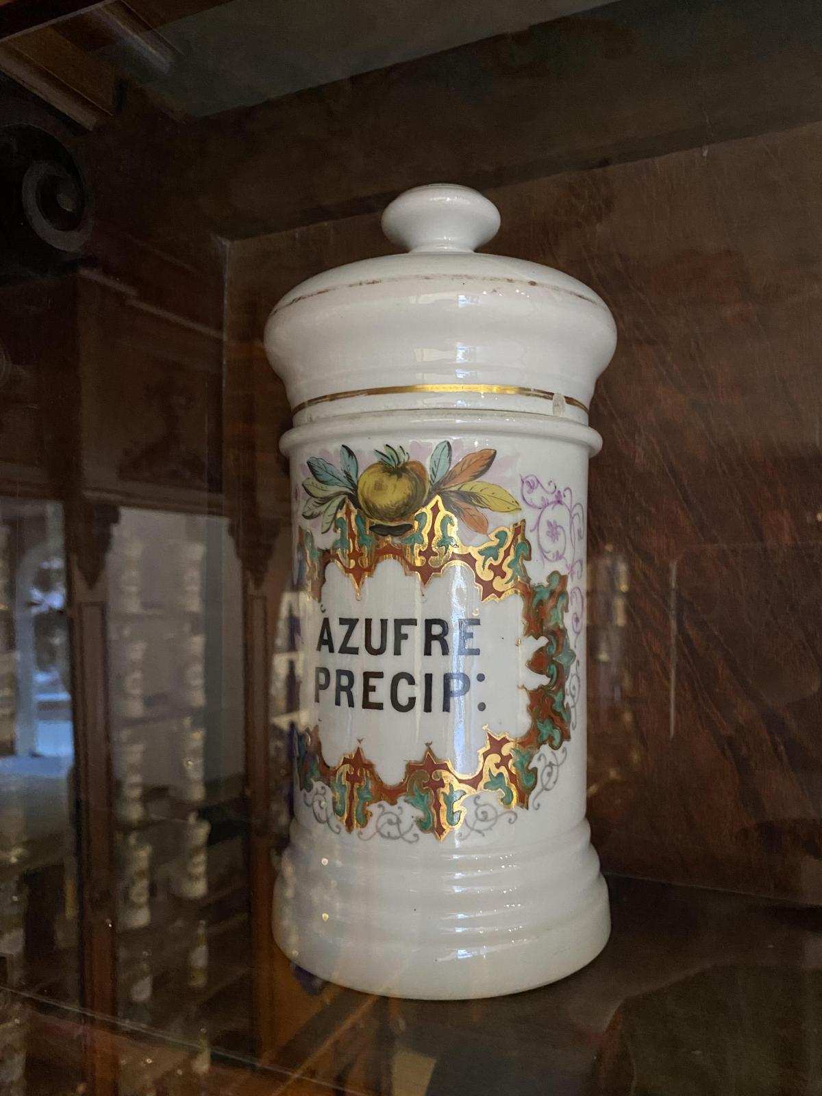 Albarelo de Azufre Precipitado