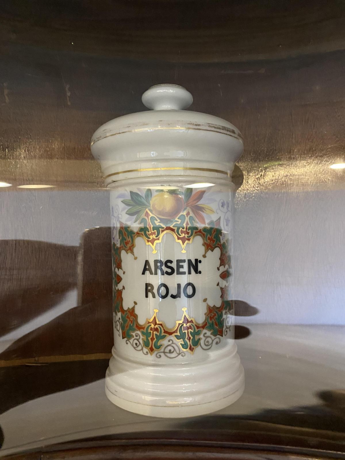 Albarelo de Arsenico Rojo