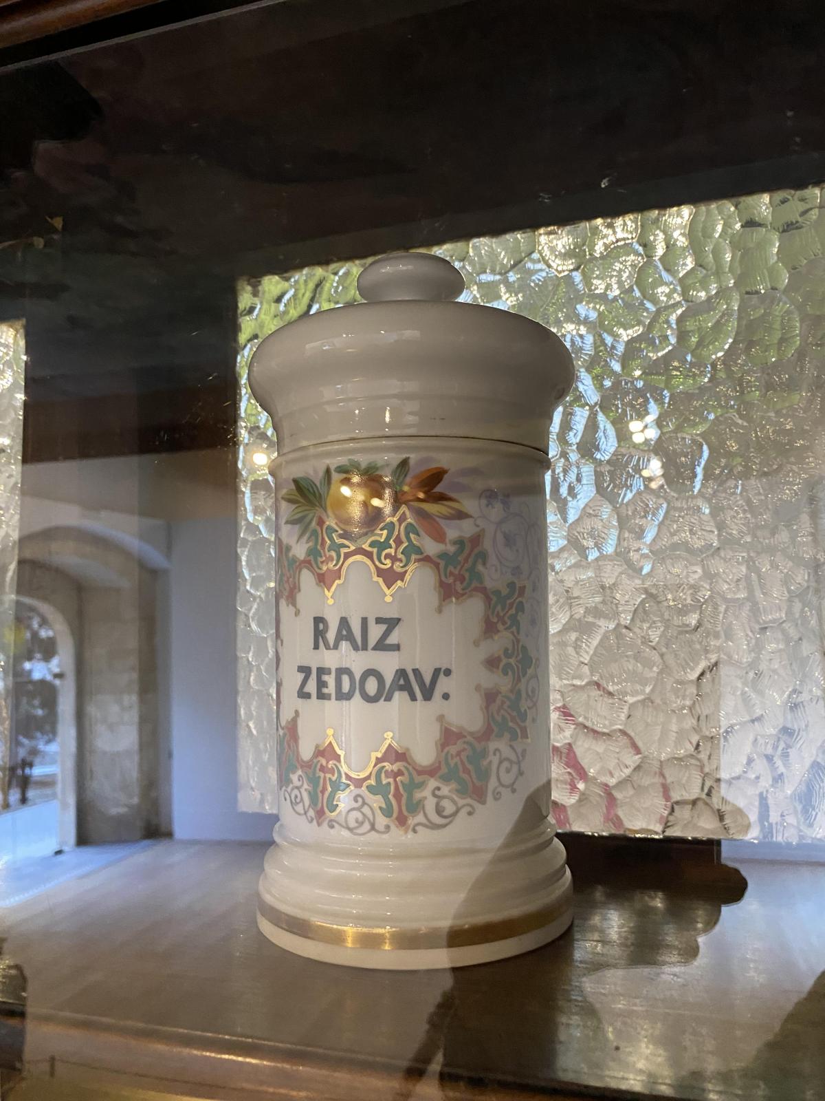 Albarelo de Raiz Zedoav: