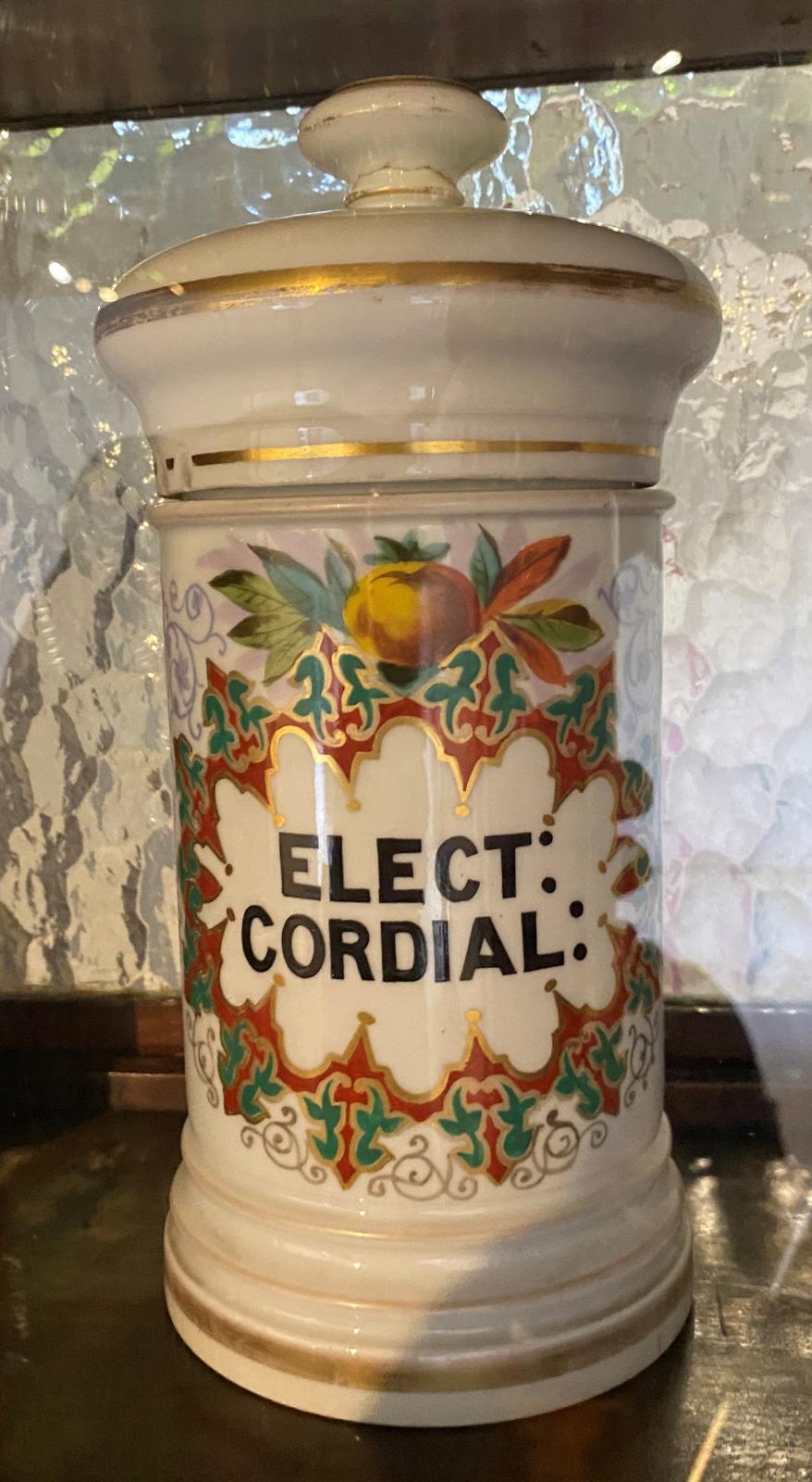 Albarelo de Elect: Cordial: