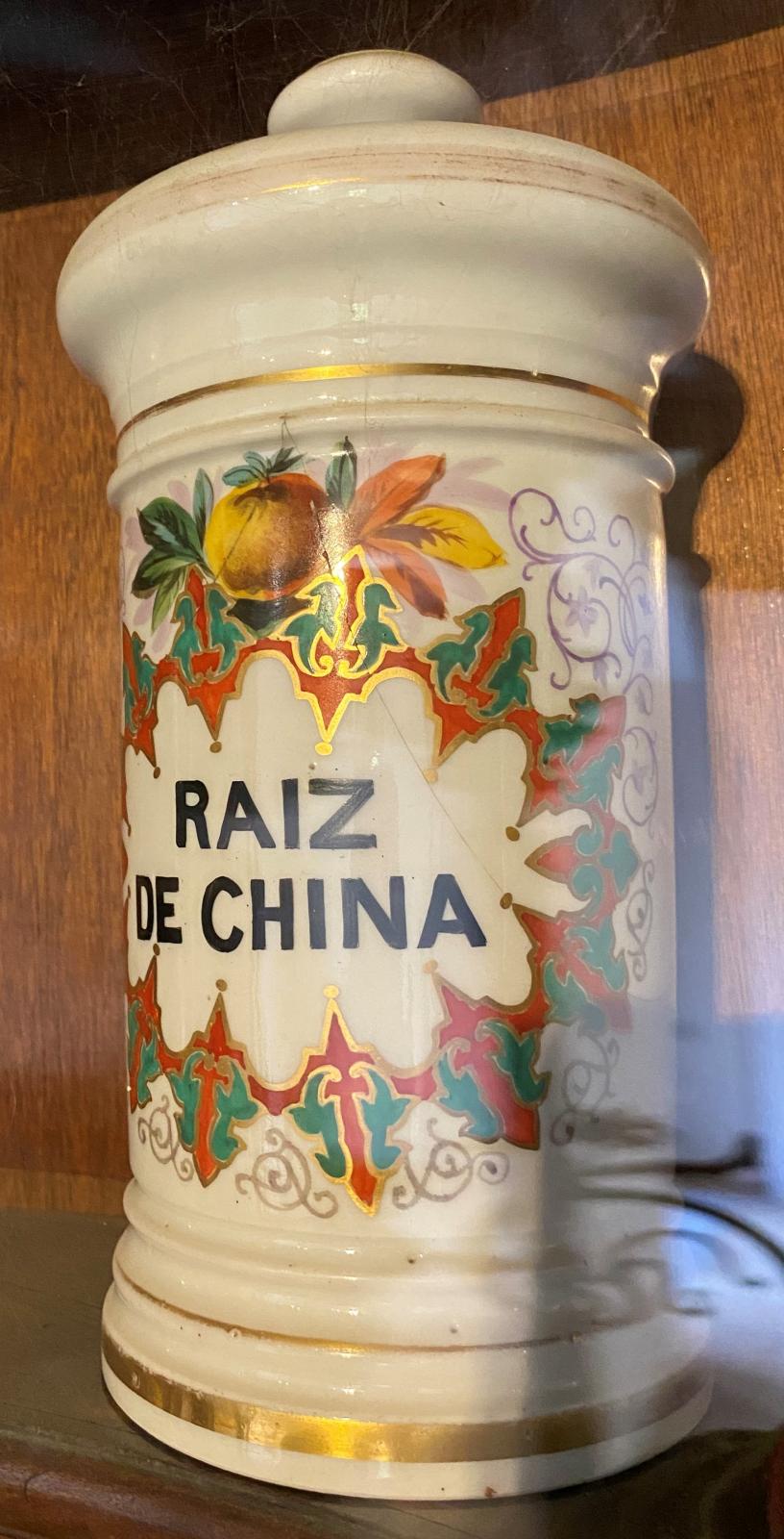 Albarelo de porcelana para Raíz de China