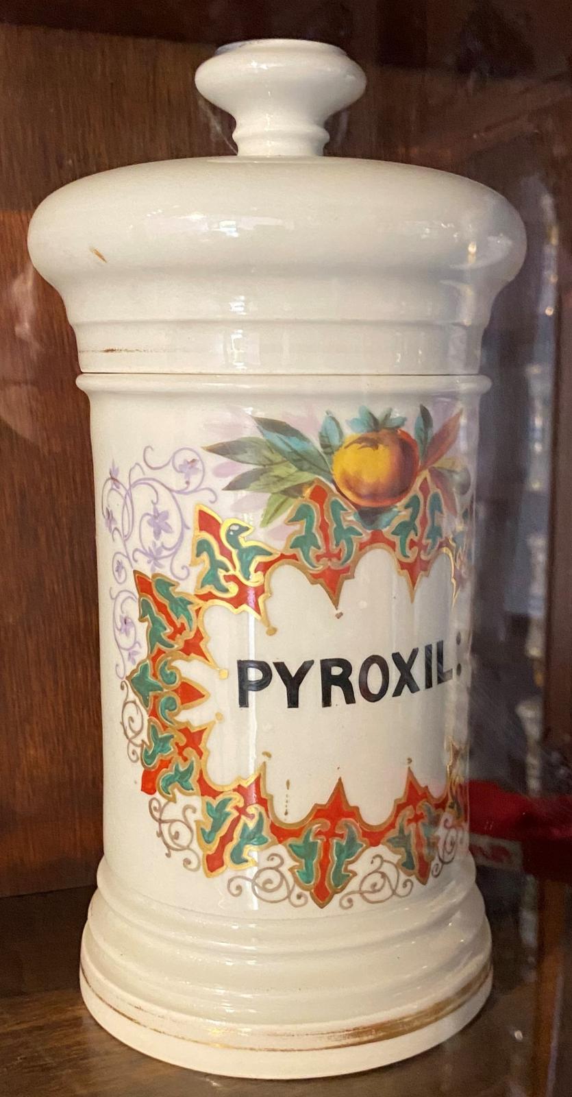 Albarelo de porcelana para Pirosilicato