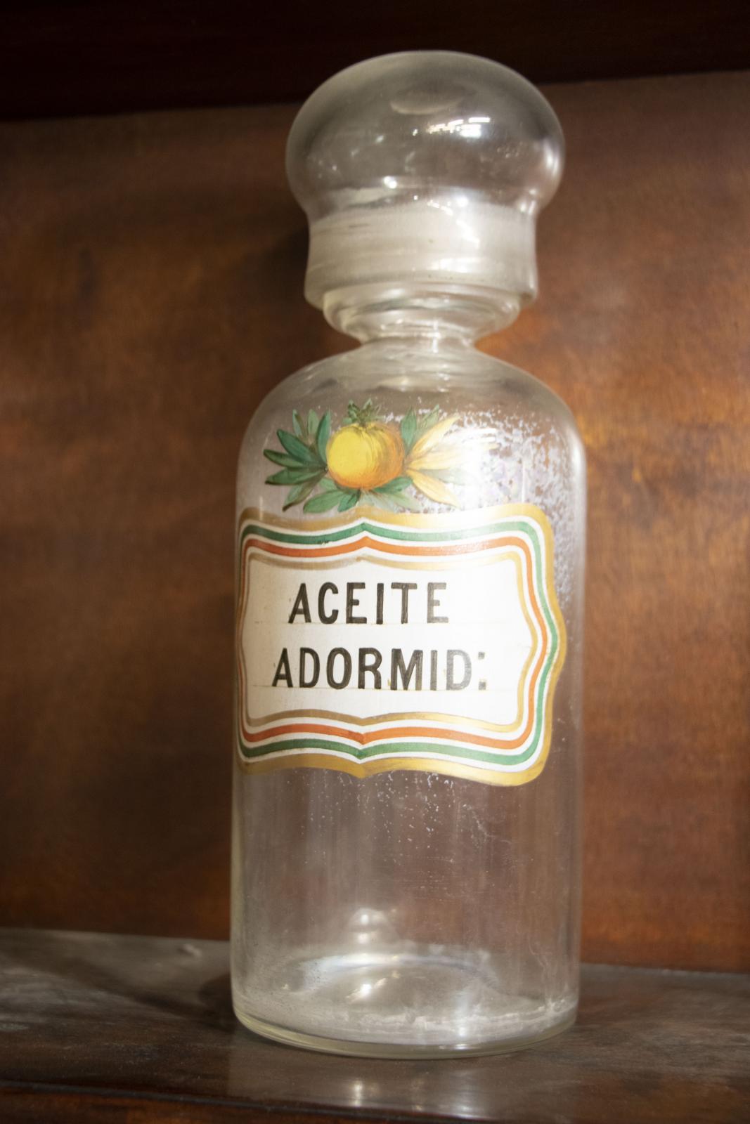 Frasco de vidrio de Aceite de Adormidera